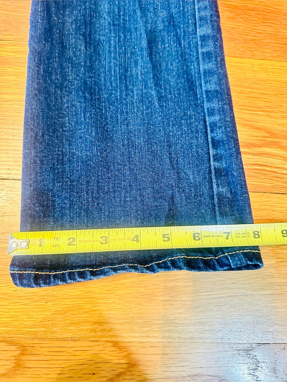 American Eagle Women's Dark Wash Kick Boot Stretch Jeans size 2 07/13 - Picture 7 of 8